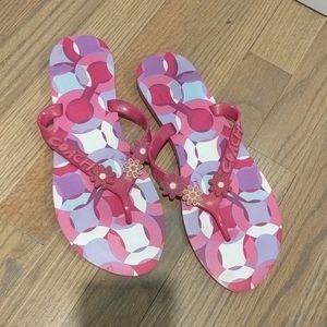 Coach Flip Flops